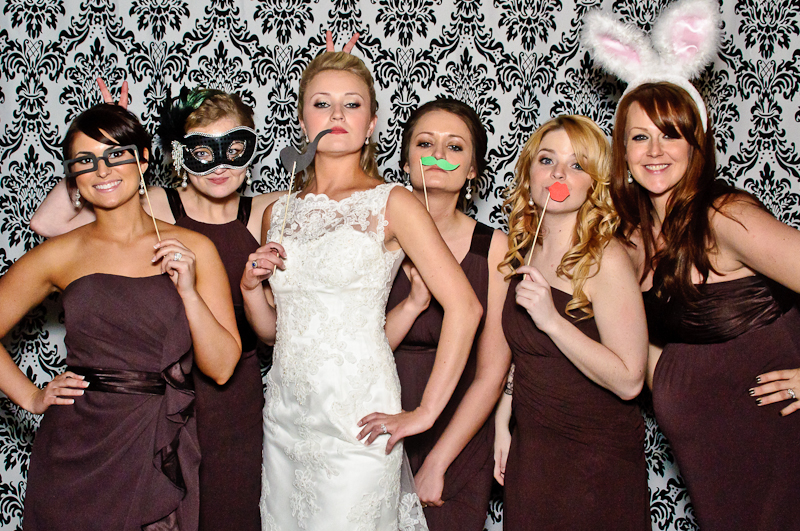 wedding photo booth parete